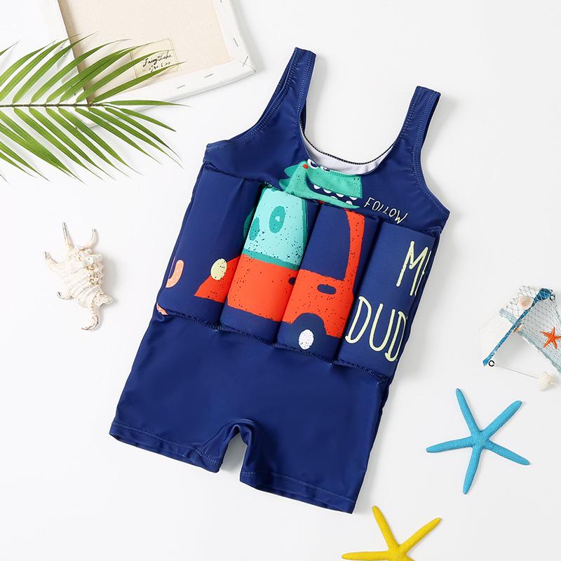 New Hot selling kids float suit swimwear boys girls swimsuit 5