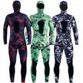 Camo Free Diving Suit 3mm 5mm 7mm Spearfishing Wetsuit For Men