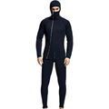 5mm hooded wetsuit with vertical zipper 2