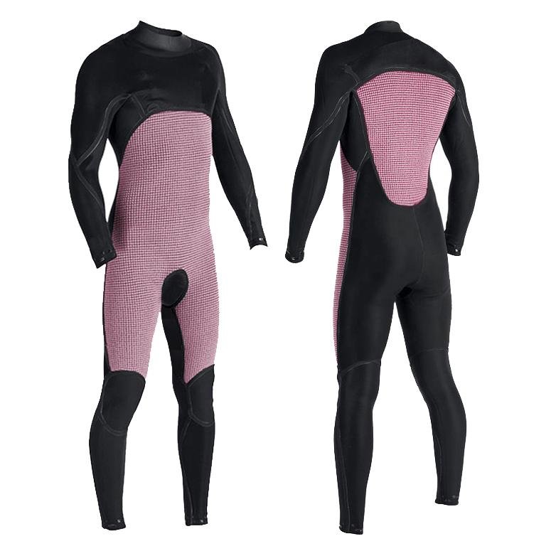  4/3 mm 3/2mm neoprene chest zip wetsuits limestone fast dry surfing wetsuits 2