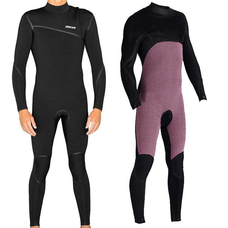  4/3 mm 3/2mm neoprene chest zip wetsuits limestone fast dry surfing wetsuits 4