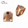 OEM Customized High Precision CNC Milling Machining Copper Parts for Automation 2