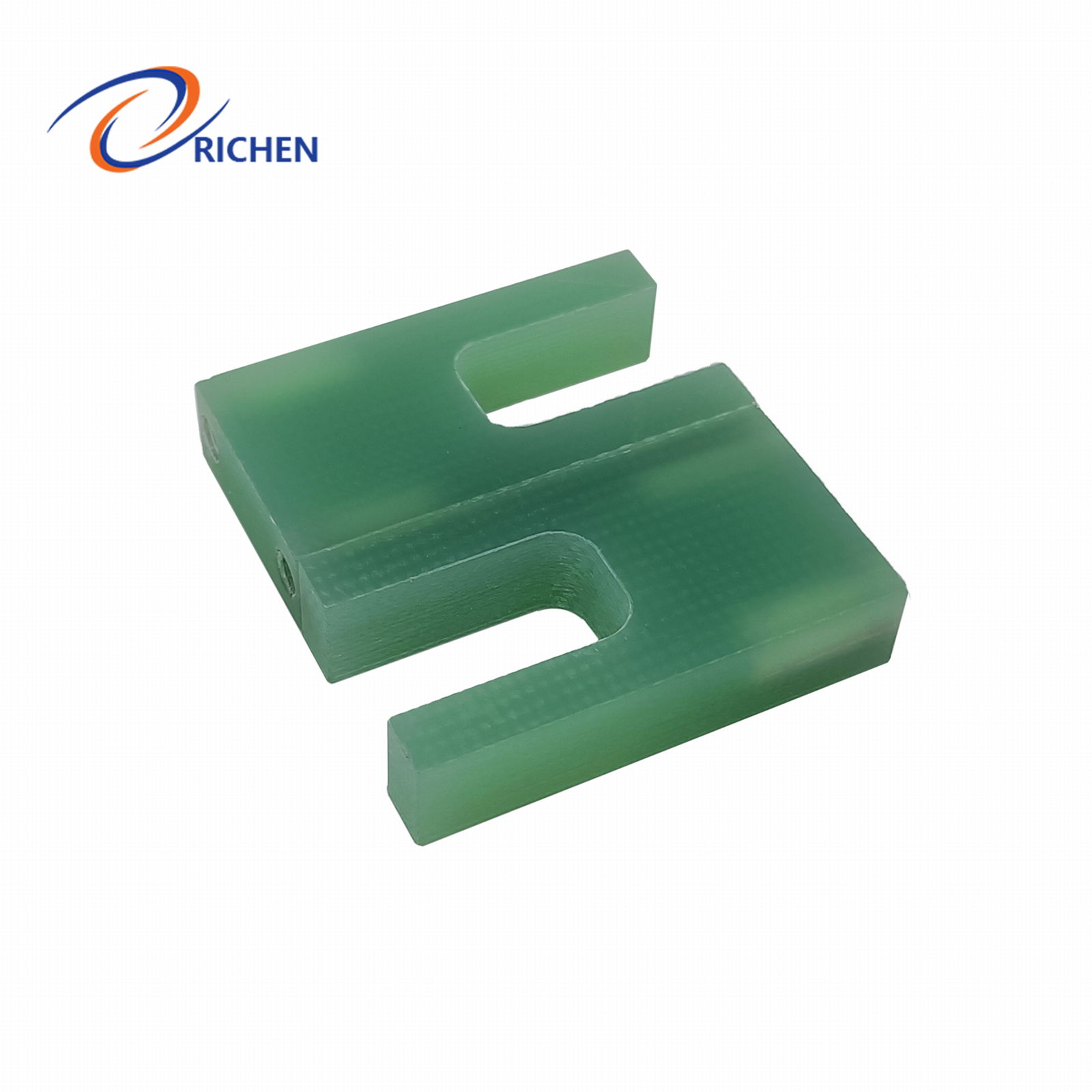 OEM Customized CNC Machining High Precision Green Color Glass Fibre