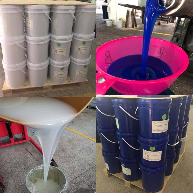 Durable High Quality Molding RTV2 Silicone Rubber For Casting Artificial Stone S 2
