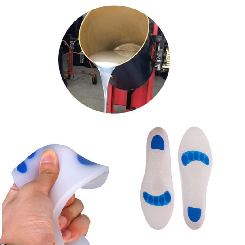 Soft Hardness Insole Silicone Rubber For Comfortable Shoe Insole Care Cushion Ma 3