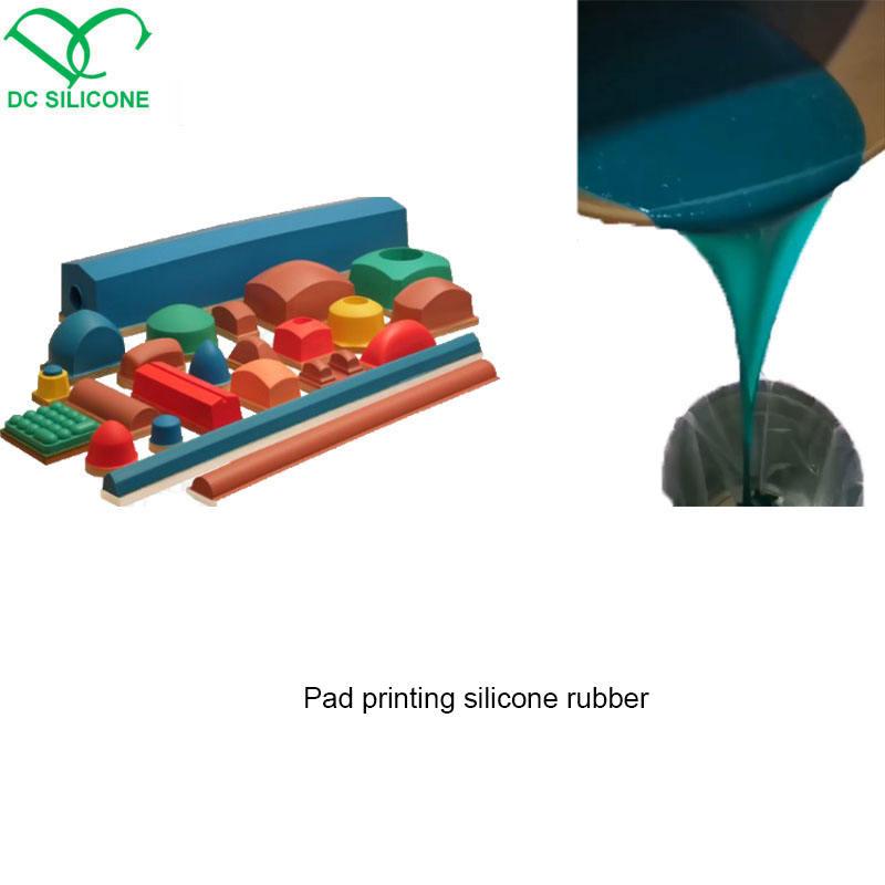 rtv-2 condensation cure pad printing silicone rubber for porcelain 2