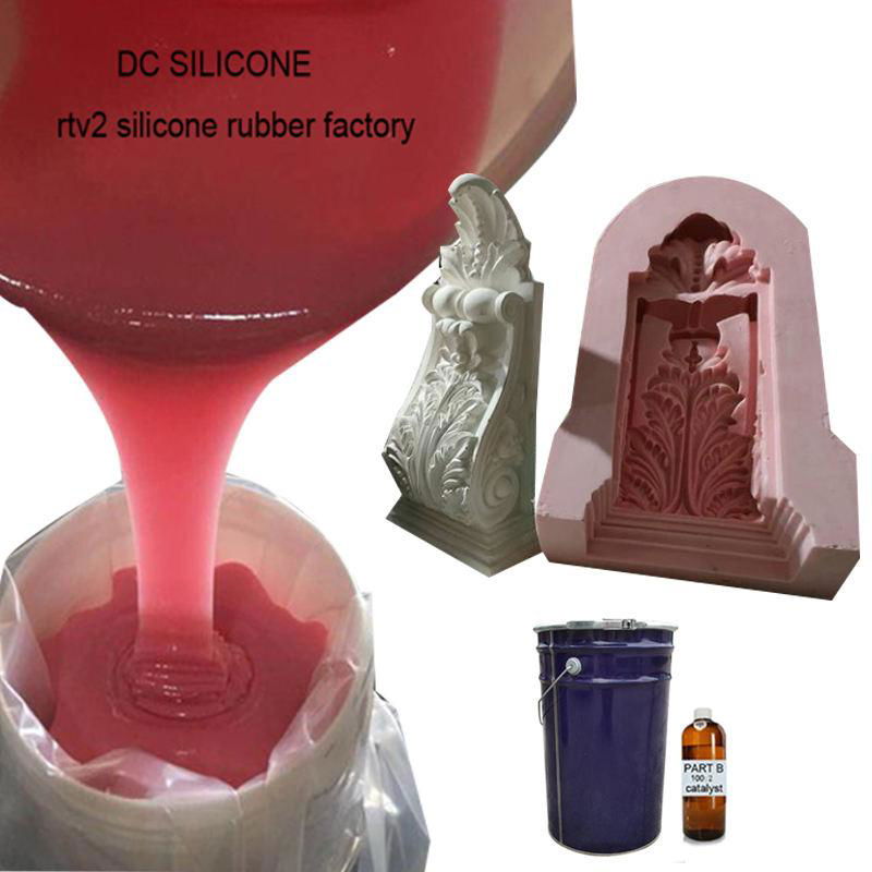 wholesales high quality rtv2  liquid molding silicone rubber 4