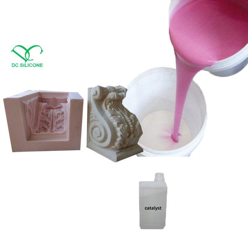 Mold Making Condensation Cure Silicone Rubber For Plaster Cornice Statues 3