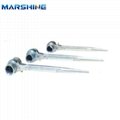 Double Sided Sharp Tail Ratchet Wrench for Tightening