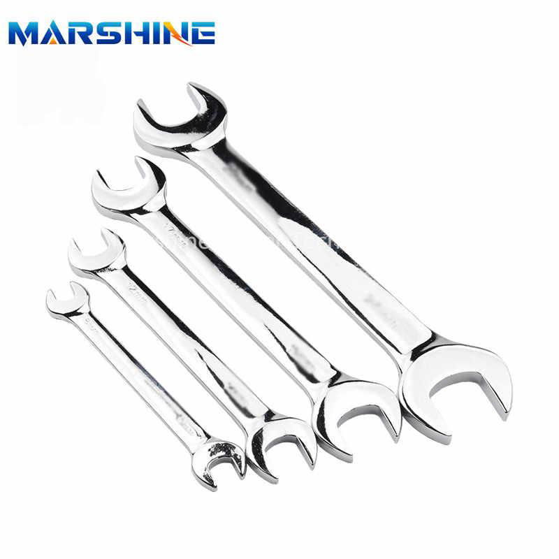 Double Head Open End Wrench Chrome Vanadium Steel Metric 515mm 2