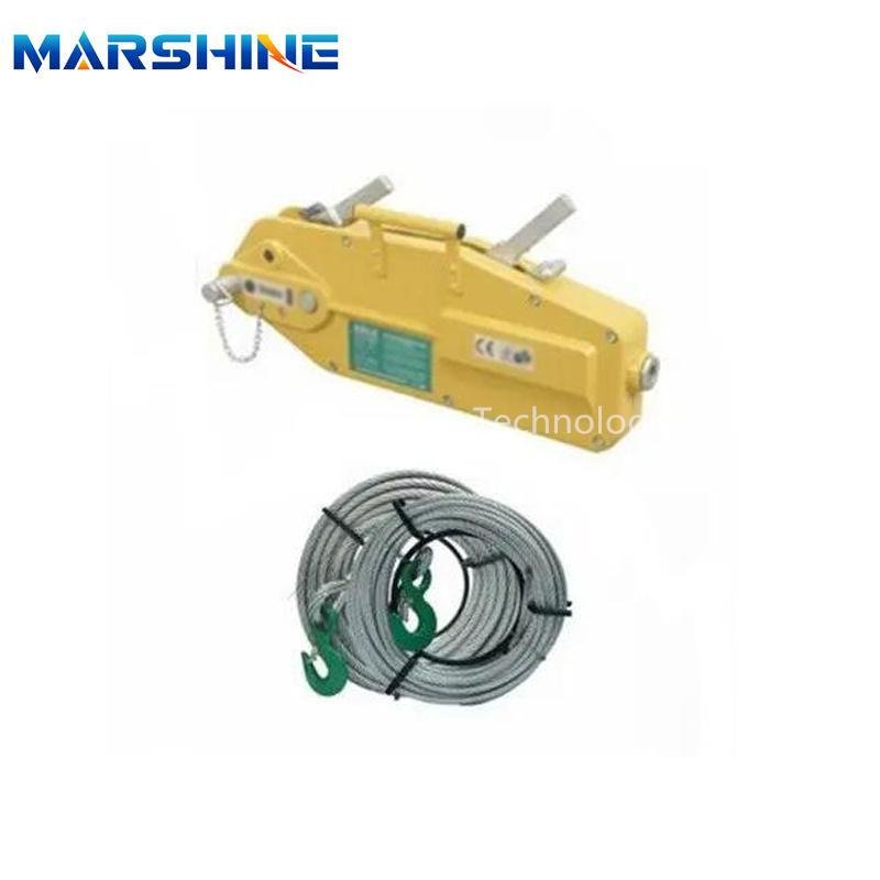 Manual Wire Rope Winch Hand Operated Tackle Block