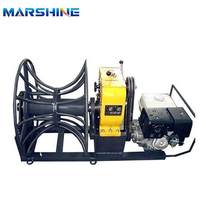 5 Ton 30 Kn Belt Drive Recovery Wire Take-up Machine 2