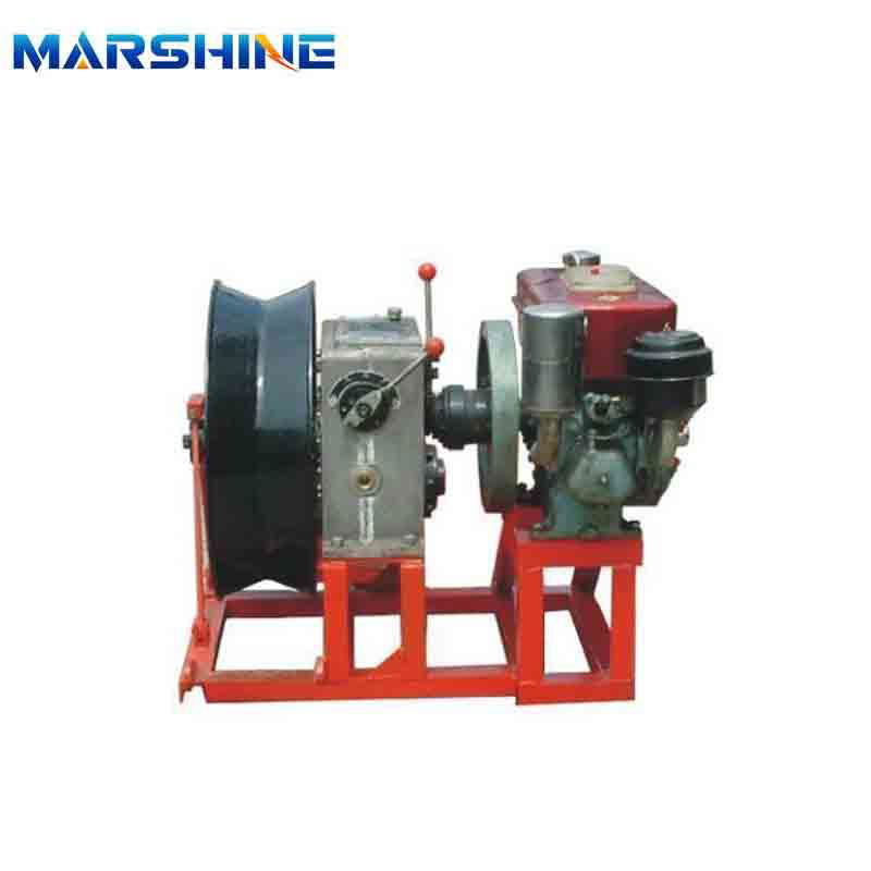 Gasoline Engine Take-up Winch Machine 2