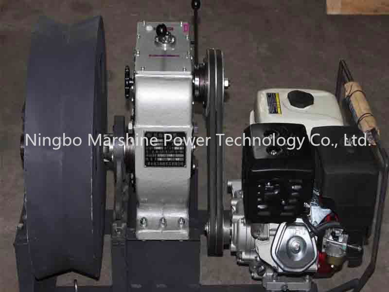 Gasoline Engine Take-up Winch Machine 4