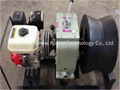 Gasoline Engine Take-up Winch Machine