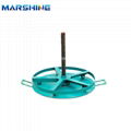 1000mm Diameter Underground Cable Tools Rotate Steel Plate Stand Upright Payout  3