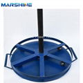 1000mm Diameter Underground Cable Tools Rotate Steel Plate Stand Upright Payout  4