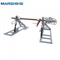 Large Capacity Siyz10 Hydraulic Conductor 10 Ton Reel Stands