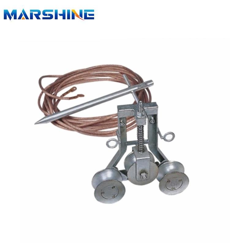 Conductor Earth Grounding Wire Cable Pulley Block 2