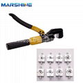 Hydraulic Crimping Tool With 9 Pairs of Dies