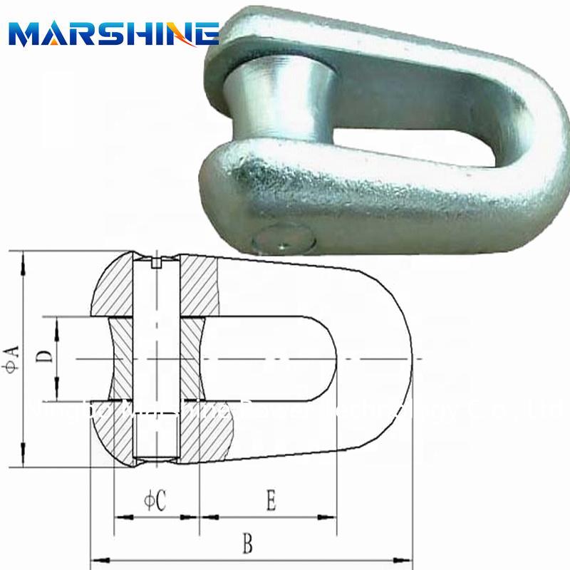 Rigid Connector Cable Wire Rope Fixed Joint 4