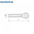 Connect Pulling Wire Rope Cable Swivel Joint