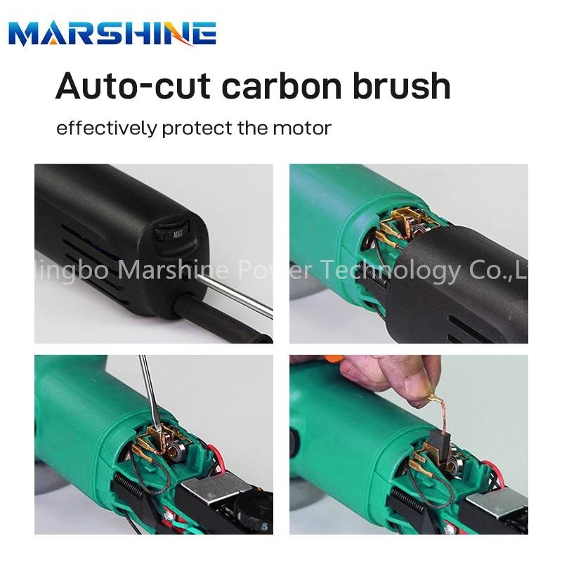Lithium Battery Safety Rechargeable Angle Grinder 5