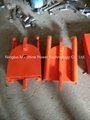 Two Bundle Conductors Independent Running Head Boards for Transmission Line