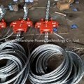 130kn Cable Pulling Running Board for Four Bundle Conductors 5