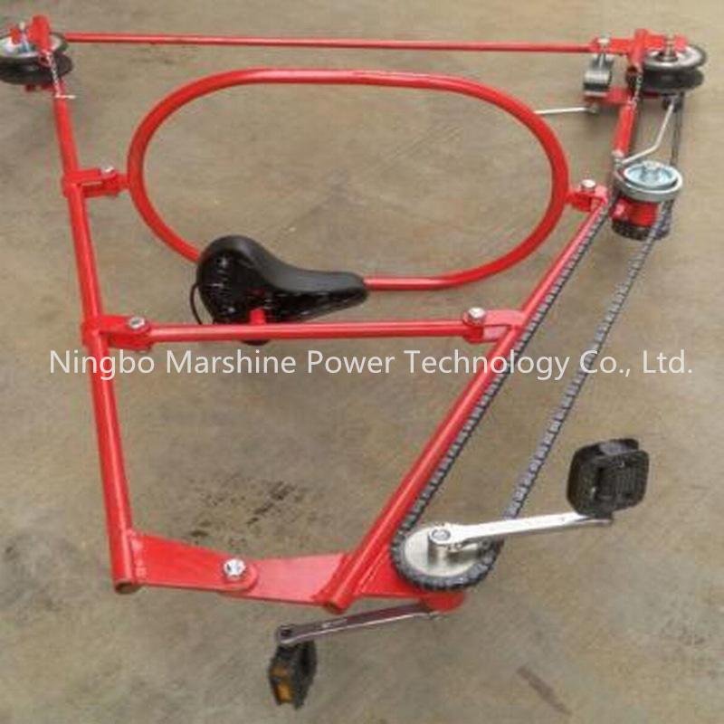 Electric Inspection Overhead Line Single Conductor Inspection Trolley Cart Bicyc 2