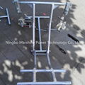 Electric Inspection Overhead Line Single Conductor Inspection Trolley Cart Bicyc 4