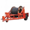 Medium Duty Transport Cable Reel Trailer 8