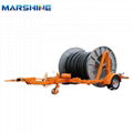 Medium Duty Transport Cable Reel Trailer 9