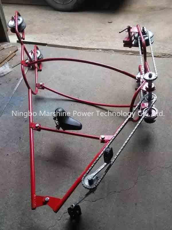 Inspection Trolleys and Overhead Lines Bicycles for Two Bundle Conductors 2
