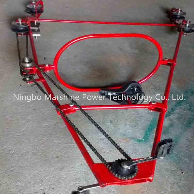 Inspection Trolleys and Overhead Lines Bicycles for Two Bundle Conductors 5