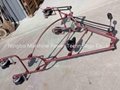 Inspection Trolleys and Overhead Lines Bicycles for Two Bundle Conductors