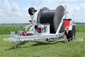 Cable Drum Trailer Electric Engineering Vehicle 7