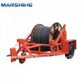 Cable Drum Trailer Electric Engineering Vehicle