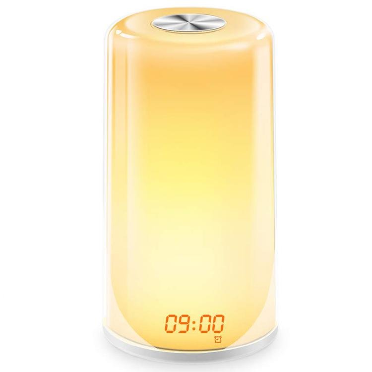 New hot sale sunrise simulation alarm clock wake up light