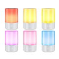 Battery operated USB touch color LED portable night light 2