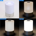 Battery operated USB touch color LED portable night light