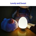 Tumbler baby gift child love touch control multicolor mini night light 