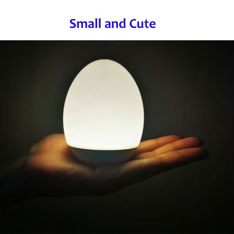 Tumbler baby gift child love touch control multicolor mini night light 