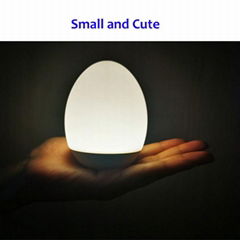 Tumbler baby gift child love touch control multicolor mini night light 