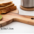 Make wooden cutting boards by hand 3
