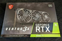 New MSI GeForce RTX 3060 Ti GAMING X TRIO 8GB GPU Graphics Card