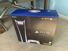 New Sony PS5 Digital Edition Console - White