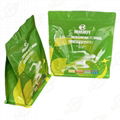 Healthy food flat bottom plastic packaging bags 1