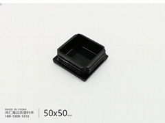 50x50方管塞50*50鋼管塑料堵頭方鋼端蓋悶頭蓋帽腳塞