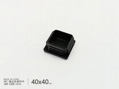 40x40方管塞40*40鋼管塑料堵頭方鋼端蓋悶頭蓋帽腳塞